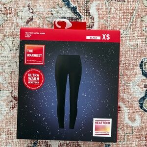 Uniqlo heat tech Black Leggings